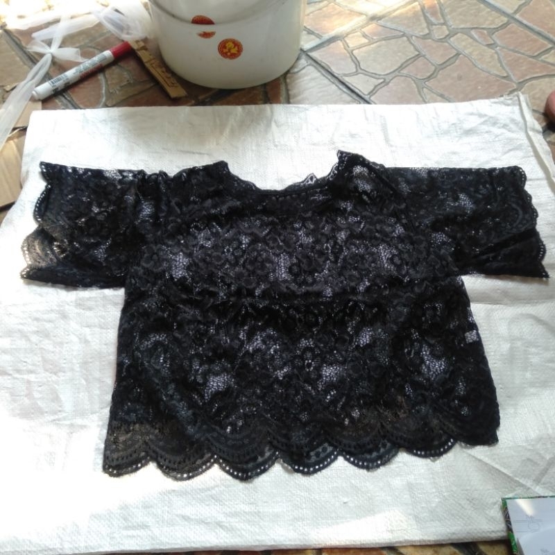 Jual Bolero Rajut Remaja Model Kaos Warna Hitam | Shopee Indonesia