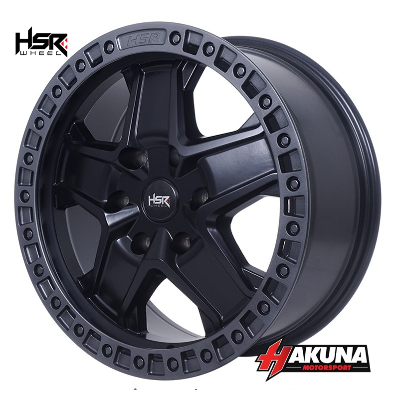 Jual Velg Mobil Offroad WOLWAL HSR R18 Lebar 8 Pcd 6X139,7 Buat Pajero ...