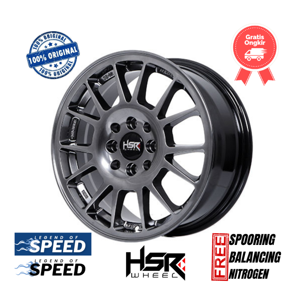 Jual Velg Mobil HSR Ring 15 FE02 ( Brio, Jazz, Karimun, Avanza, Kijang ...