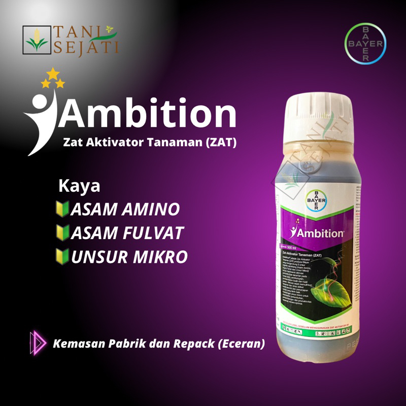 Jual Ambition Bayer Zat Aktivator Tanaman Kemasan Pabrik Dan Repack ...