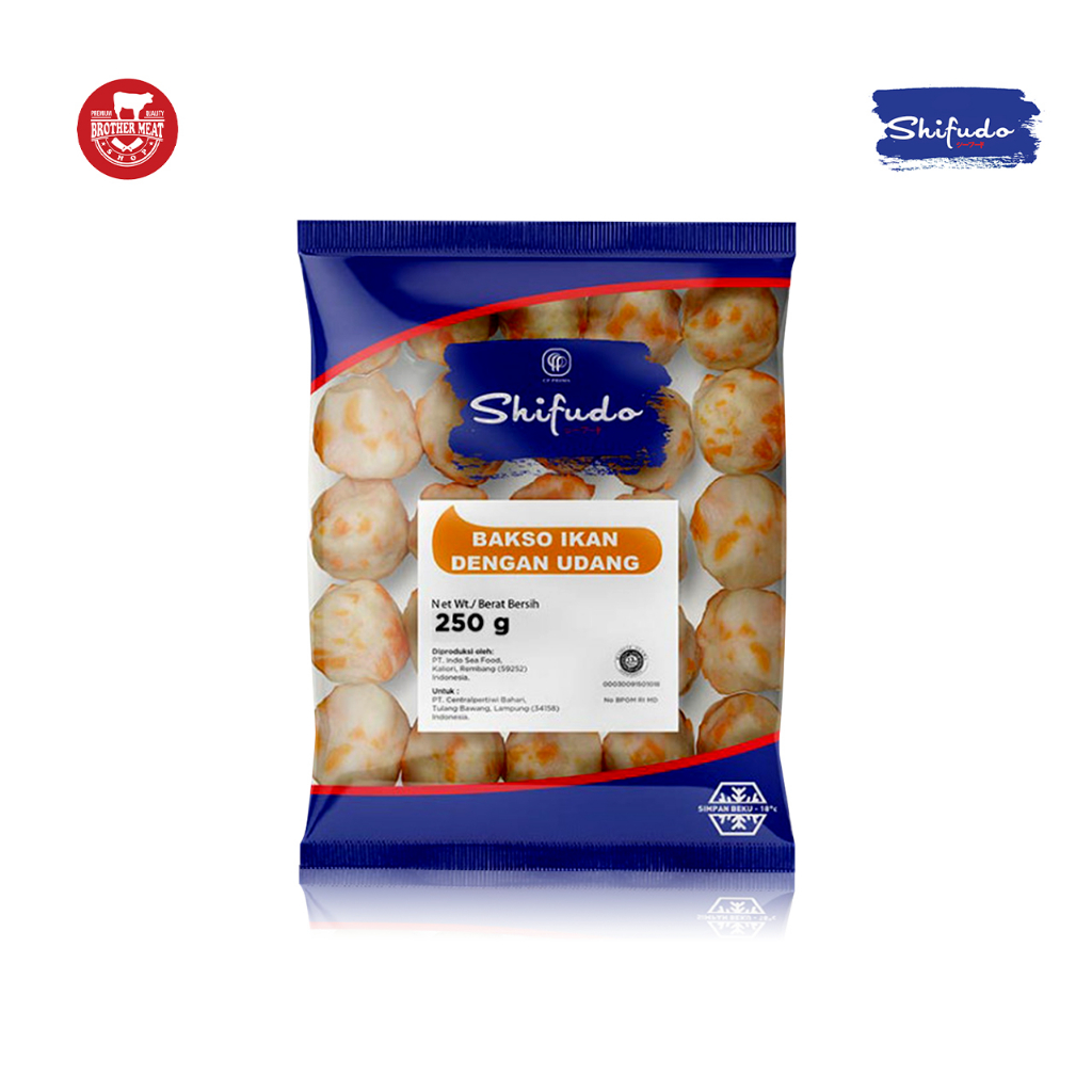 Jual Shifudo Bakso Udang 250gr Olahan Seafood Halal Shopee Indonesia