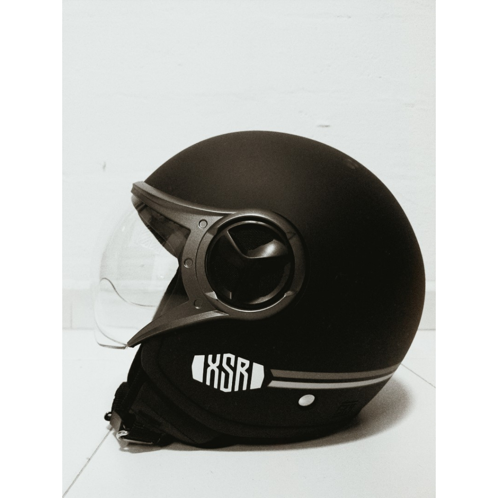 Jual Helm Yamaha Half Face / Helm Halfface Yamaha XSR Original Shopee