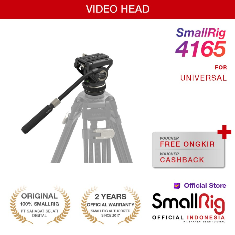 Jual SmallRig Heavy-Duty Video Head DH10 4165 | Shopee Indonesia