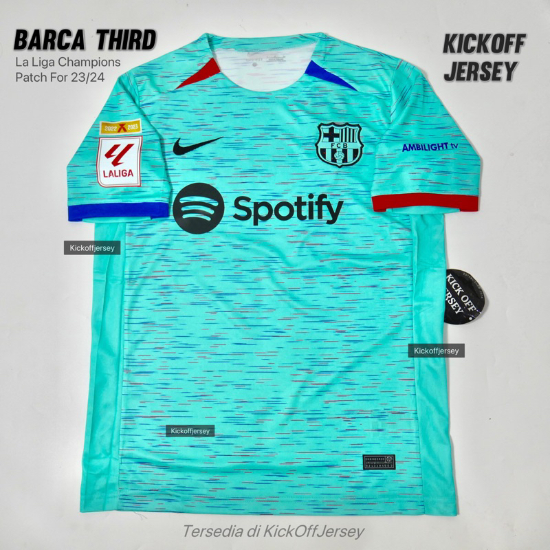 Jual JERSEY BARCA 3RD 23/24 GRADE ORI | Shopee Indonesia