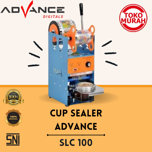 Jual Mesin Cup Sealler/Sealing Machine ADVANCE SLC 100 22 OZ | Shopee ...