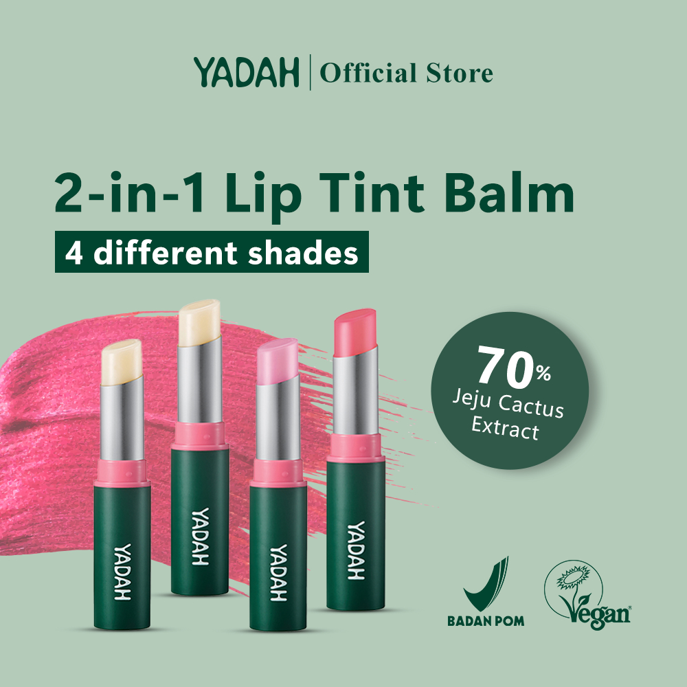 Jual YADAH Cactus Lip Tint Balm | Shopee Indonesia