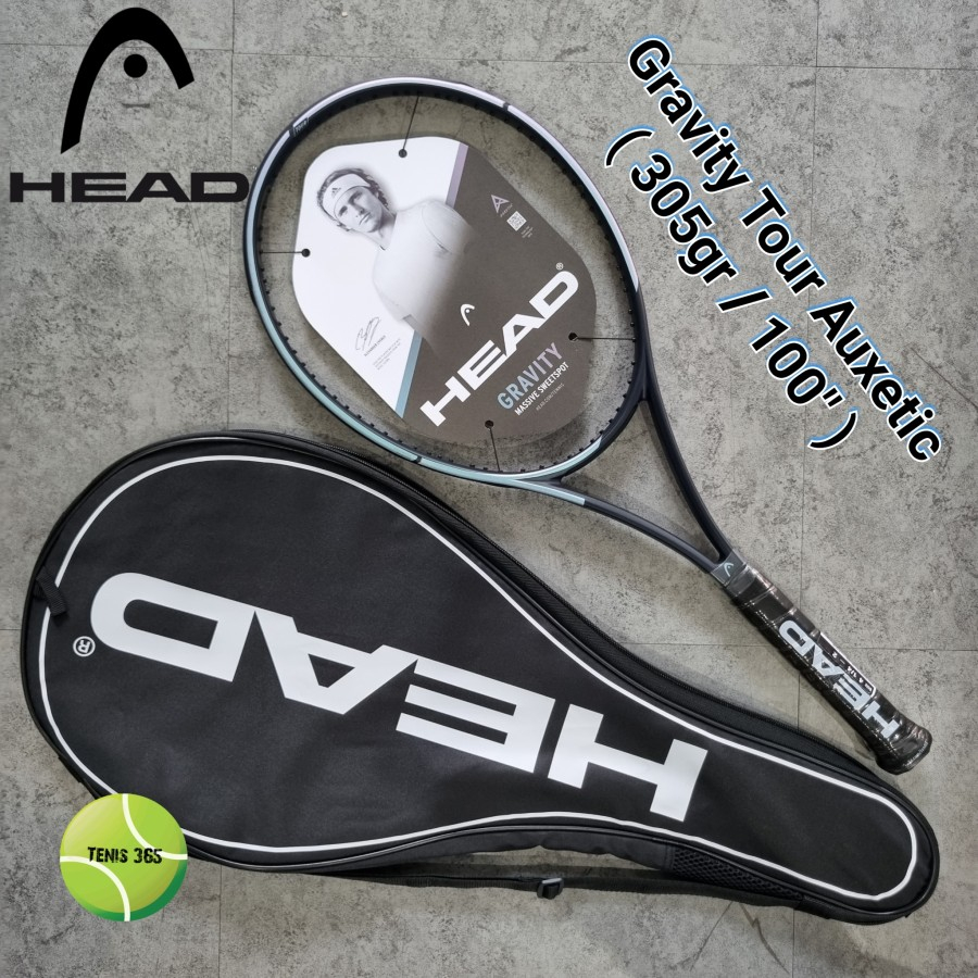 Jual Raket Tenis Head Gravity TOUR AUXETIC ( 305gr / 100" ) | Shopee ...