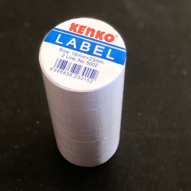 Jual KENKO PRICE LABEL / LABEL HARGA 5002 (2 Line) SATUAN | Shopee ...