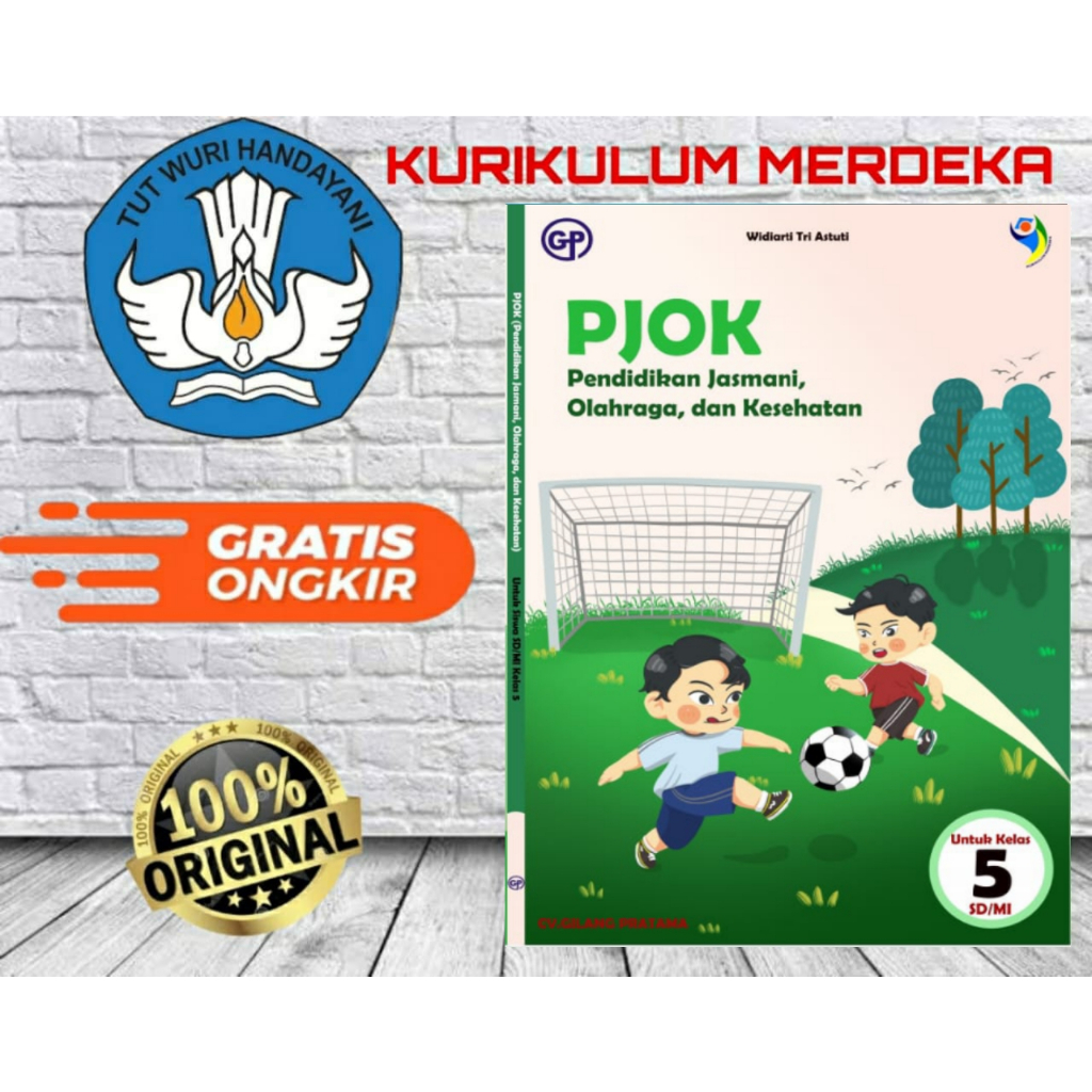 Jual Buku Siswa Pjok Sd Mi Kelas Kurikulum Merdeka Gilang Pratama