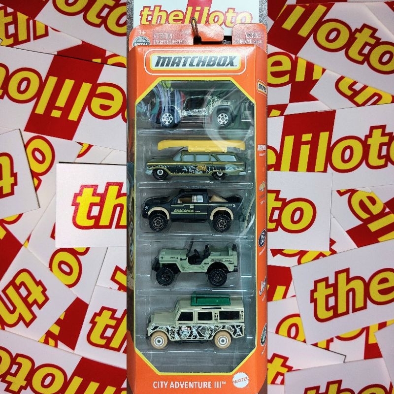 Chow Mobile Per Bambini Matchbox City Adventure II - 2021 (scala 1 Pompa Di Benzina Giocattolo