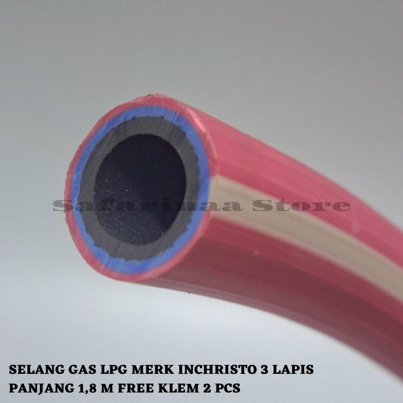 Jual Selang Gas Lpg Psi Panjang Meter Standart Sni Lapis Lapis Lapis Free