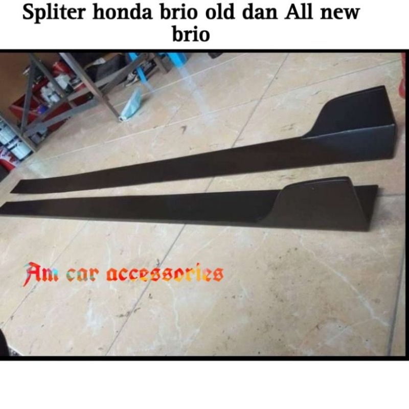 Jual side spliter splitter samping bodykit samping honda brio old dan ...