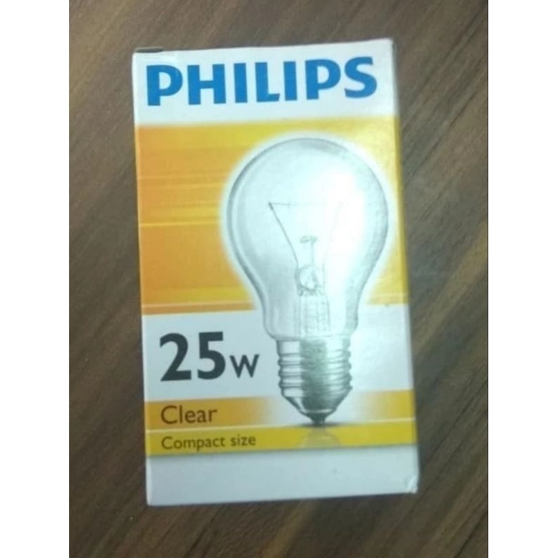 Jual Philips Bohlam Lampu Dop Pijar Wattclear E V Lampu Pemanas Ternak Ayam Shopee