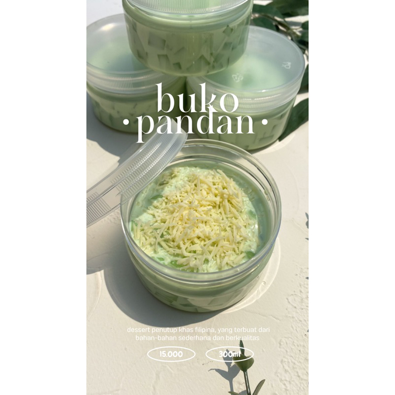 Jual BUKO PANDAN SIGNATURE BY SCRTPIE.ID | Shopee Indonesia