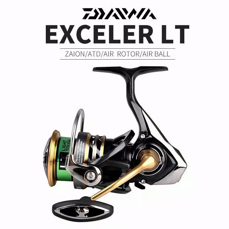 Moulinet Toupie Léger Daiwa Exceler LT - Modèle Années 2000 XH - Neuf Sous Blister