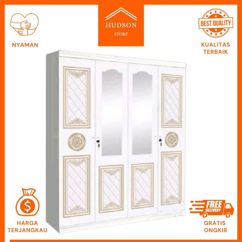 Jual Lemari Besi 4 Pintu | Shopee Indonesia