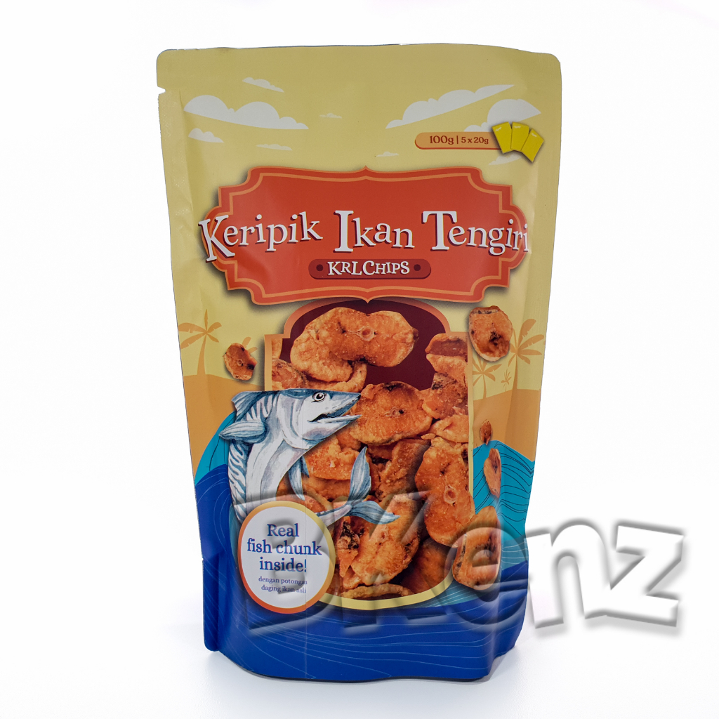 Jual Kuangs Locca Krl Chips Keripik Ikan Tenggiri Shopee Indonesia