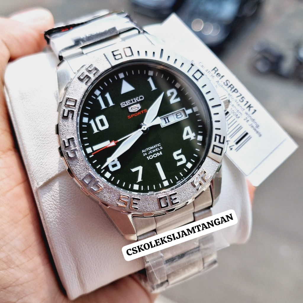 Jual JAM TANGAN PRIA SEIKO 5 SPORTS SRP751K1 SRP751 AUTOMATIC ORIGINAL Shopee Indonesia