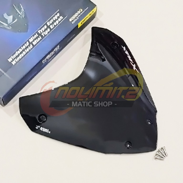 Jual Windshield Visor NEMO Sporty Eropa NEW XMAX Connected Shopee Indonesia
