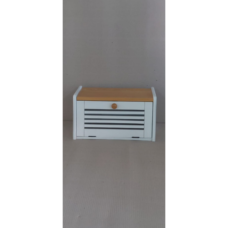 Jual wooden box/slidebox roti BREAD BOX tempat roti dengan tutup ...