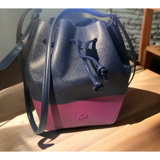 Lacoste chantaco clearance bucket bag