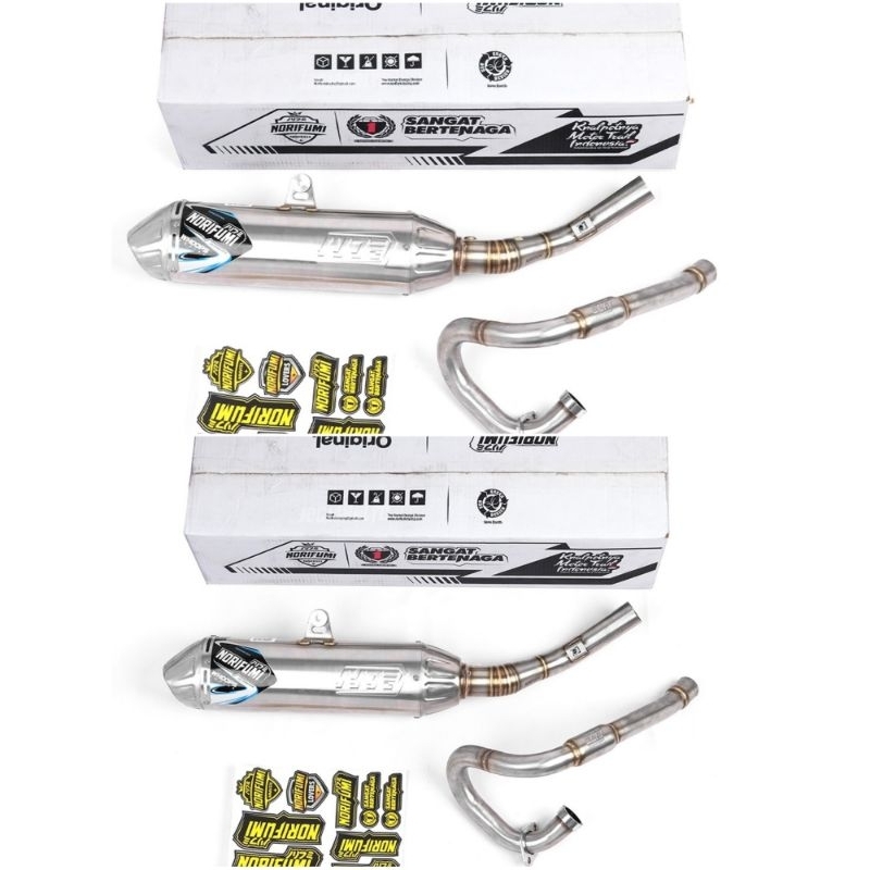Jual Knalpot norifumi whoops klx 230 se sm 2024 standar klx 230 R