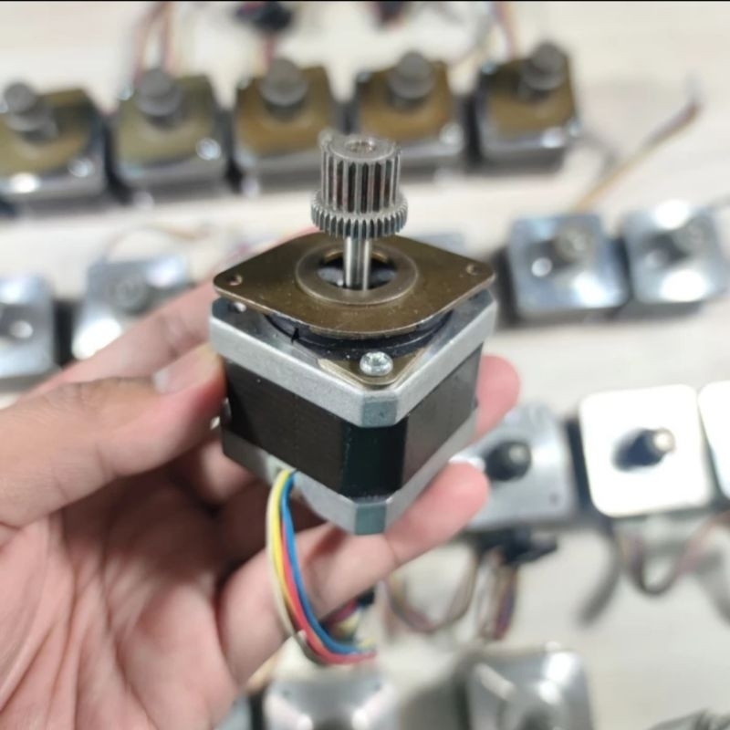 Jual Motor Stepper Nema 17 Bipolar | Untuk Laser Cnc 3D Printer DIY ...