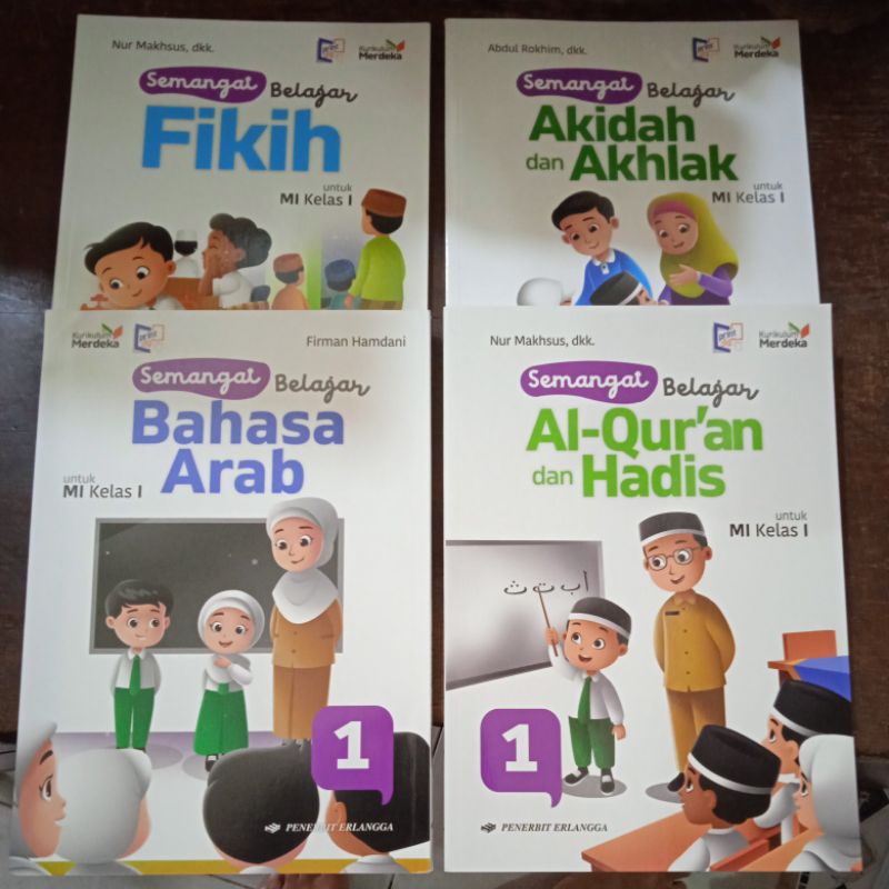 Jual Kelas 1 MI Semangat Belajar Al-Qur'an Dan Hadis, Akidah Dan Akhlak ...