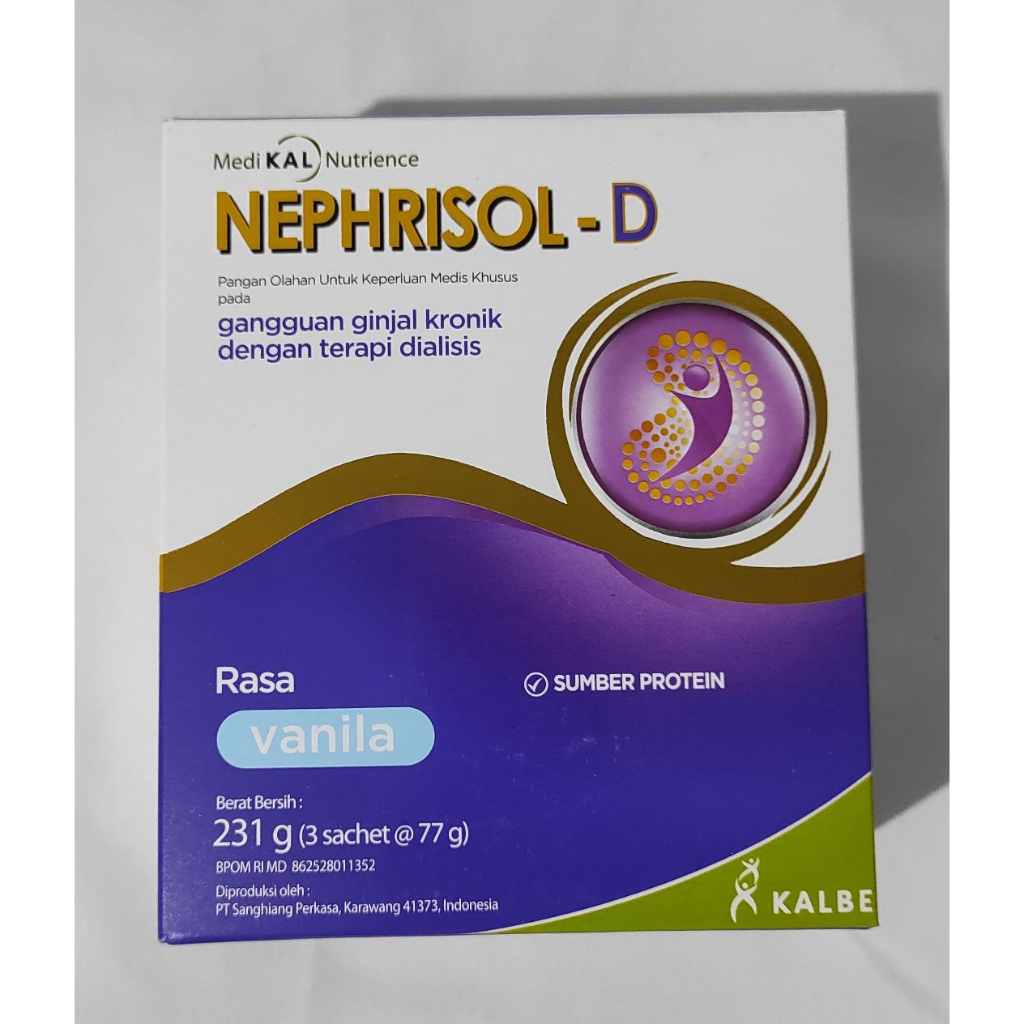 Jual Nephrisol - D 210 Gr (3 Sachet @ 77 Gr) | Shopee Indonesia