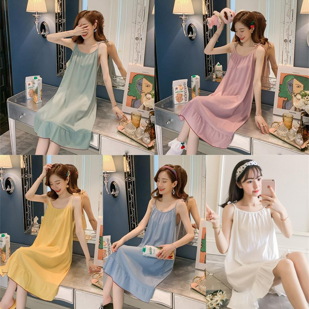 Jual LM 101 Daster Import Korea Daster murah Tali Satu Baju Tidur