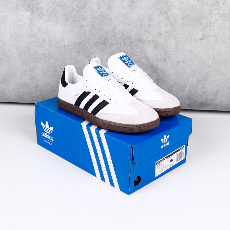 Jual Adidas Samba Vegan White Black Gum 100% BNIB | Shopee Indonesia