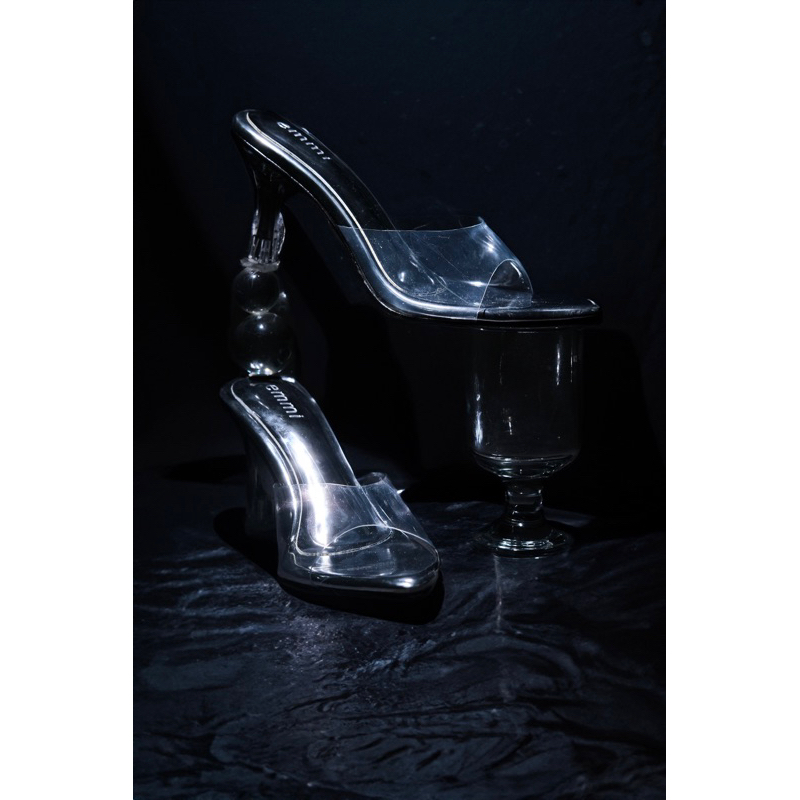 Luna Crystal Blossom Heels