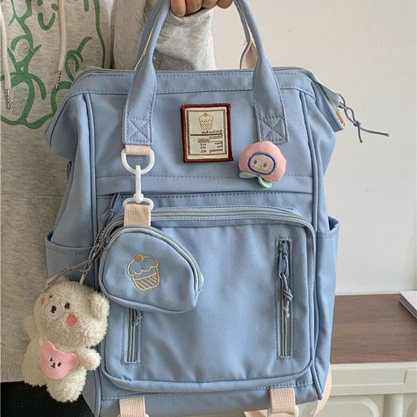 Jual Onebear Backpack Korea Tas Sekolah Bergaya Korea Dengan Sentuhan ...