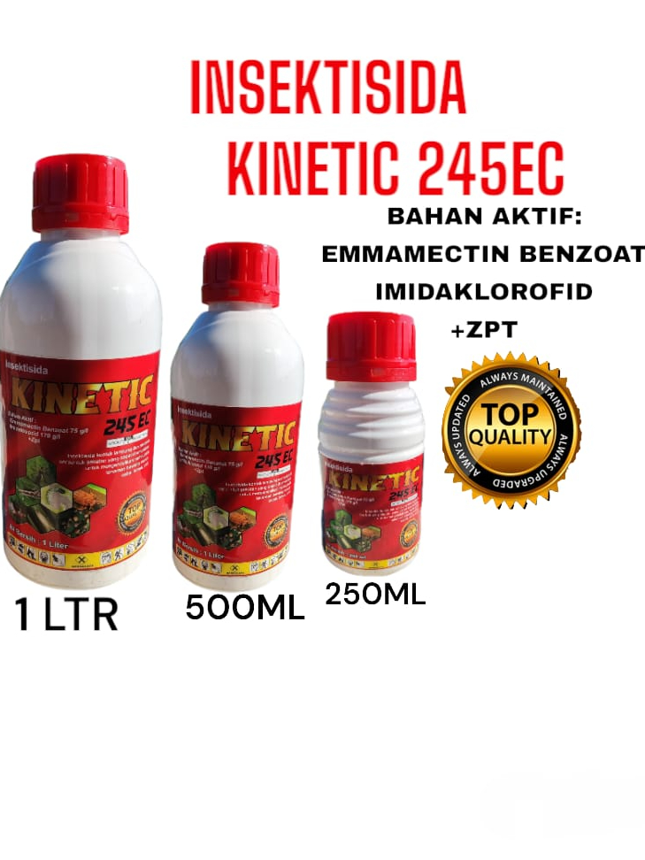 Jual INSEKTISIDA KINETIC 245EC BAHAN AKTIF EMMAMECTIN BENZOAT/PEMBASMI ...