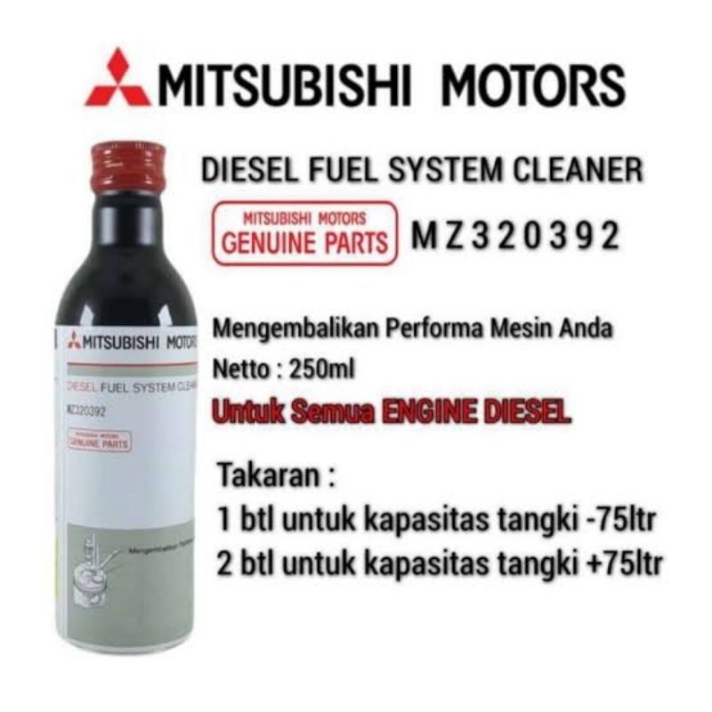 Jual Diesel Fuel system cleaner Mitsubishi MZ320392 Original 250ml