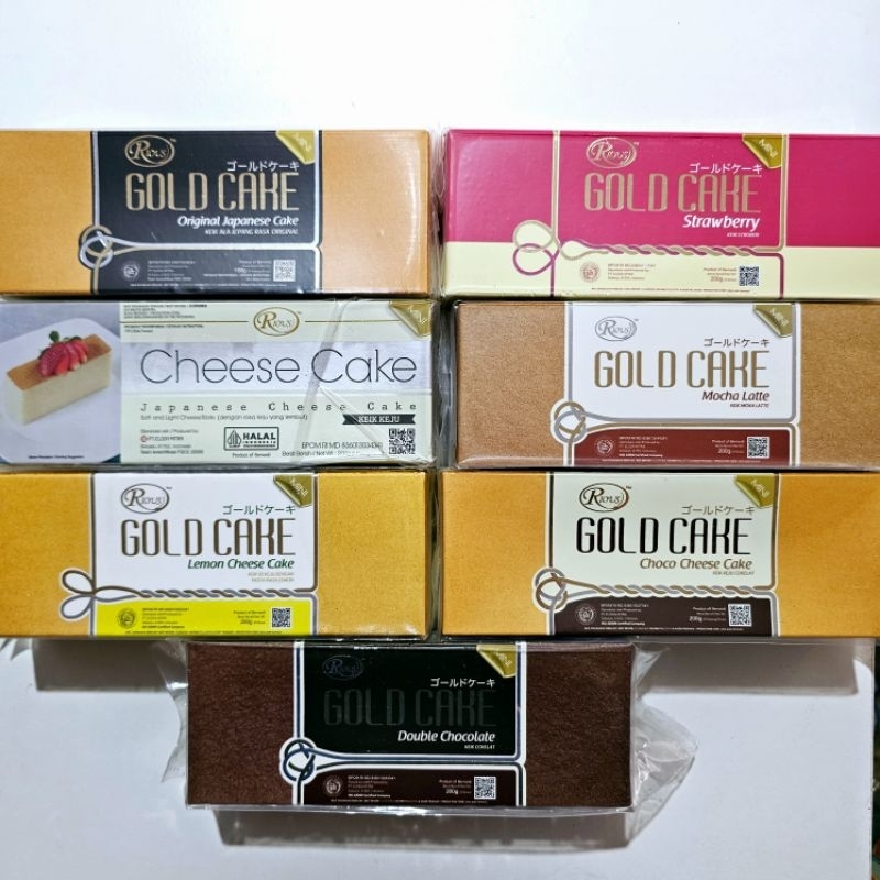 Jual RIOUS GOLD CAKE 200gr | Shopee Indonesia