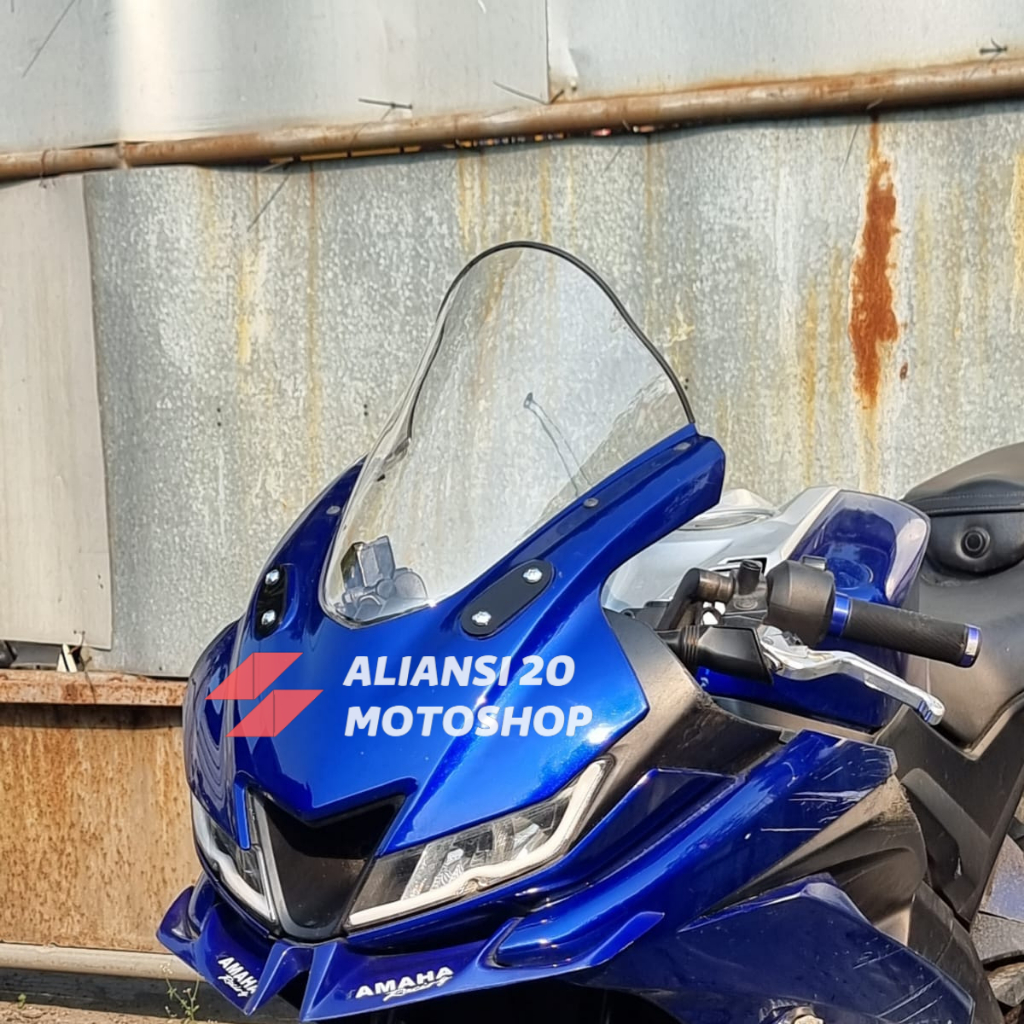 Jual Windshield Yamaha R15 V3 Model Sporty Eropa Sporty GT Visor R15 v3 ...
