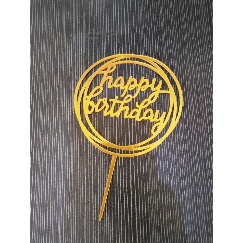 Jual TOPPER HAPPY BIRTHDAY | Shopee Indonesia