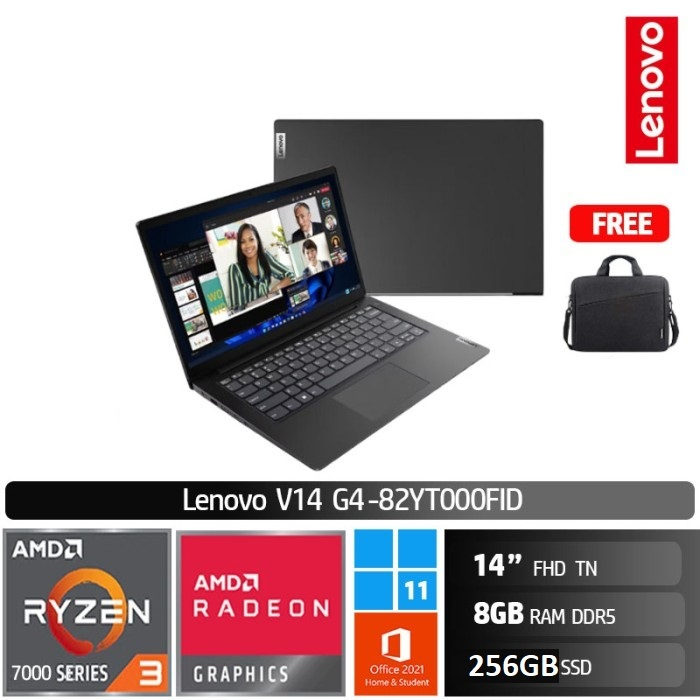 Jual Lenovo V14 G4 Amn Ryzen 3 7320u 8gb Ssd 256gb Win11 Ohs Fhd Shopee Indonesia 0528