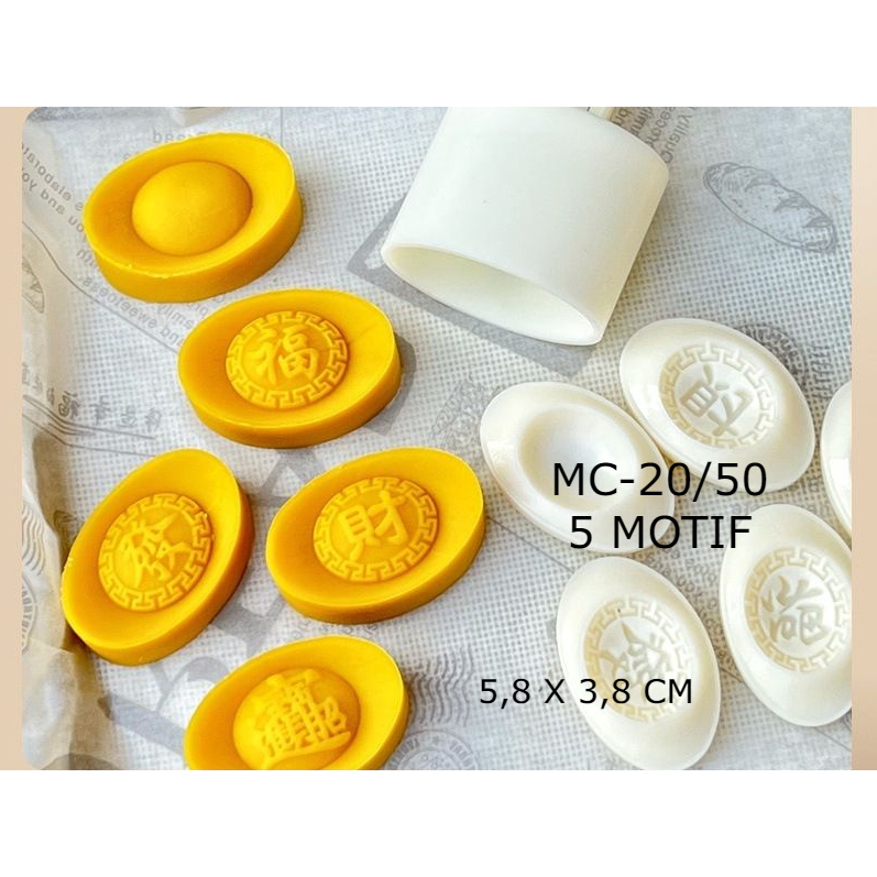 Jual Cetakan Kue Bulan Fu Yen Pao Cetakan Moon Cake Koin Emas China Cetakan Nastar Shopee