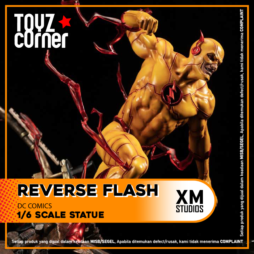 Jual Toyz Corner - XM Studios 1/6 Scale Statue Reverse Flash (Rebirth ...