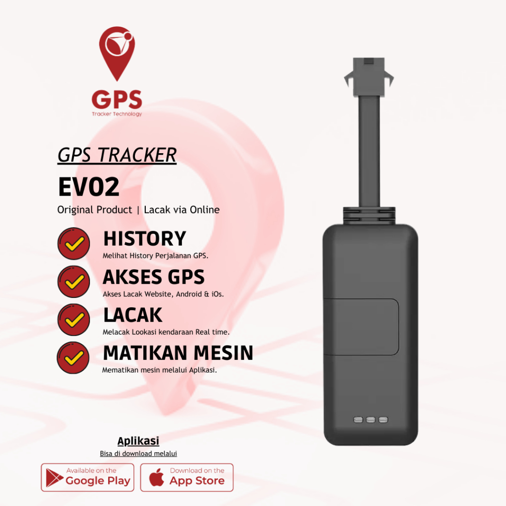 Jual GPS Tracker Wanway EV02 FREE SERVER Shopee Indonesia