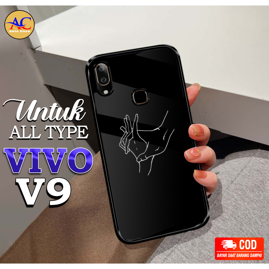 Jual Case VIVO V9 V9 YOUTH Motif BLCK Auto Case83 Softcase Hp