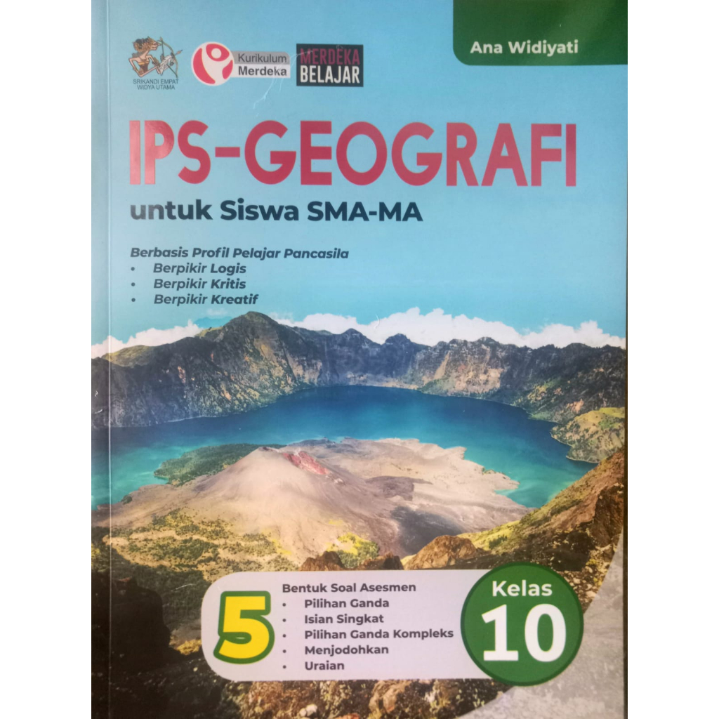 Jual BUKU KURIKULUM MERDEKA IPS-GEOGRAFI UNTUK SISWA SMA/MA KELAS 10 ...