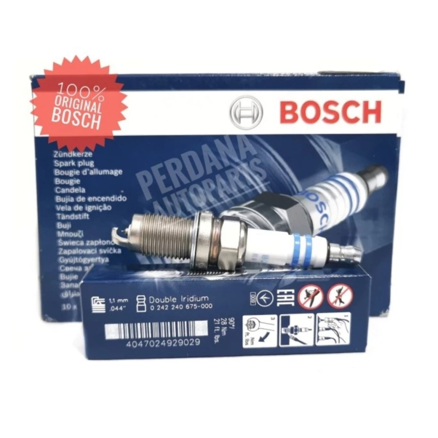 Bosch YR5DII33S, Candele Doppio Iridio, 1 candela