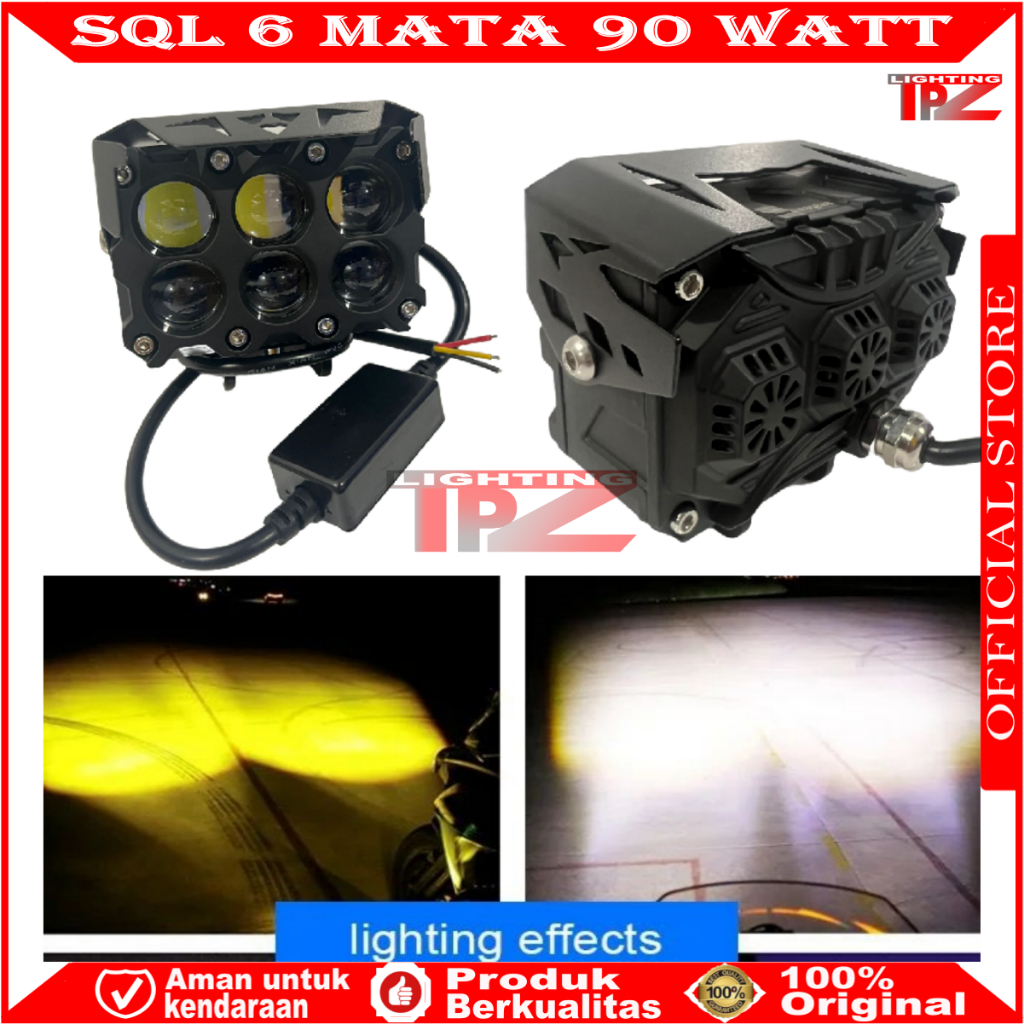 Jual Original Lampu Led Laser Sql Mata Foglamp Led Superbright Watt Led Foglamp Laser