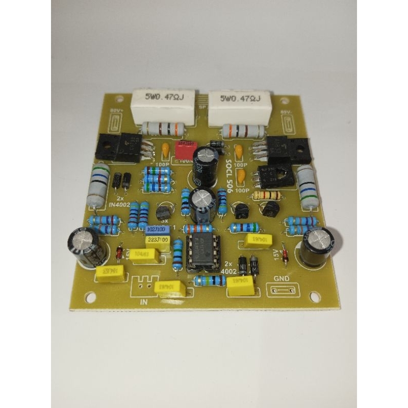 Jual SOCL 506 KOMPONEN BAGUS BERKUALITAS kit driver power amplifier