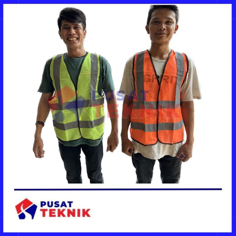 Jual ROMPI PROYEK POLYESTER ROMPI SAFETY PROYEK 2 LINE | Shopee Indonesia