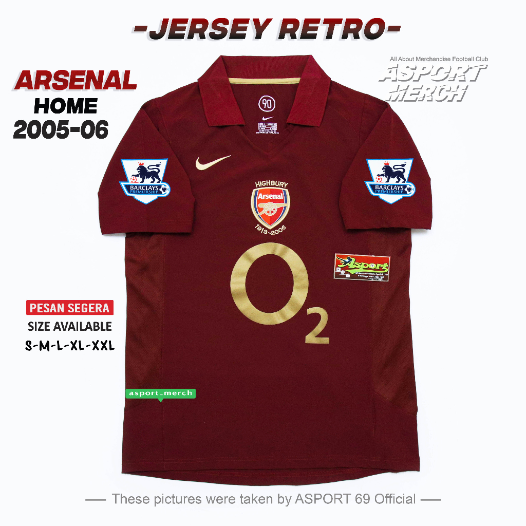 Jersey arsenal hot sale maroon 2006