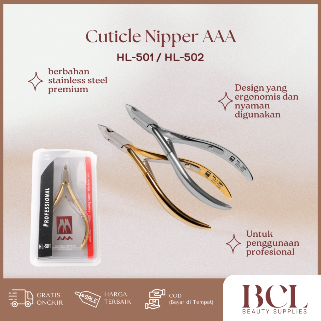 Jual Cuticle Nipper Nail Tools Pemotong Kutikula Kuku AAA Vietnam Shopee Indonesia